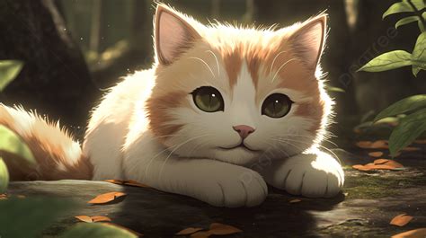 Cute Anime Cat Wallpaper Free - Infoupdate.org