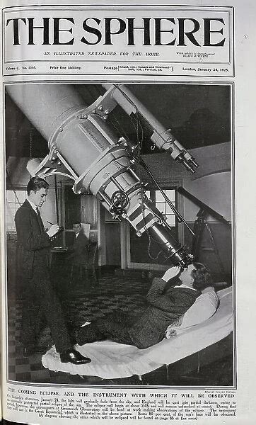 Greenwich Observatory Telescope Date: 1925 Our beautiful Wall Art and ...