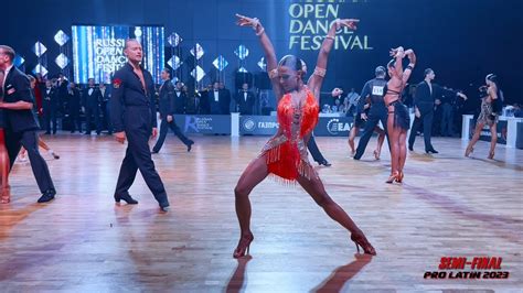 Professional International Latin - Semi-Final I Russian Open Dance Festival 2023 - YouTube