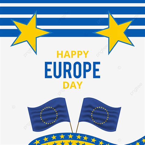 Happy Europe Day Best Creative Design, Europe Day, Happy, Vector PNG ...