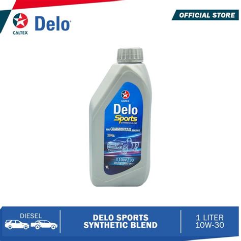 Caltex Delo Sports Synthetic Blend SAE 10W30 1 Liter led car | Lazada PH