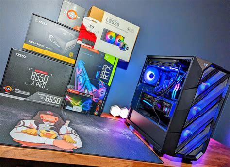 AMD Ryzen 5600 - RTX 3070 Ti FHR - DDR4 32GB 3600MHz w/RGB - 1TB M.2 NVMe SSD - 240mm AIO Water ...