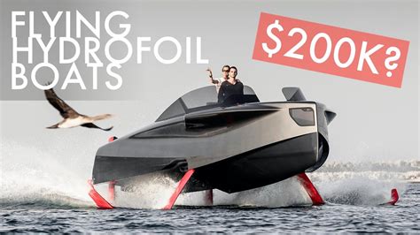 Top 5 Amazing Hydrofoil Boats | Price & Features - YouTube