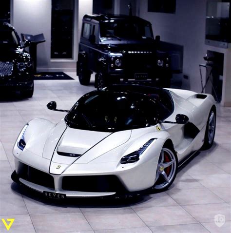 White Ferrari LaFerrari Wallpapers - Top Free White Ferrari LaFerrari ...