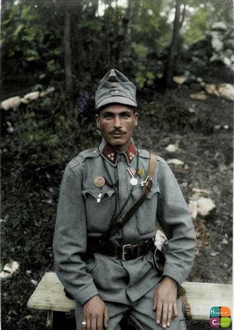 Austrian soldier . Colorized History, Ww1 History, Colorized Photos ...