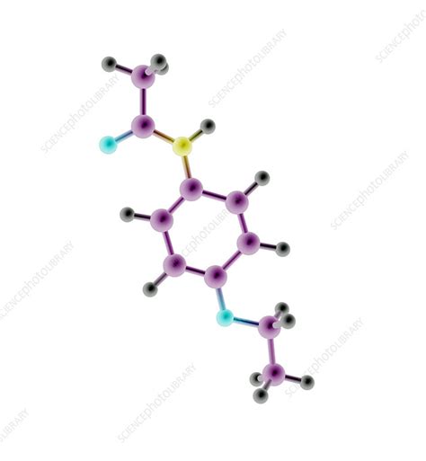 Phenacetin analgesic drug molecule - Stock Image - A624/0484 - Science Photo Library