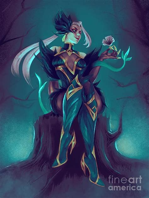 Coven Zyra Painting by Kirsten Phillips - Fine Art America