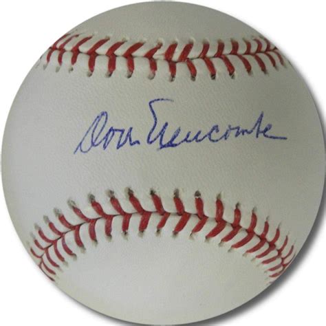 Don Newcombe Hand Signed Autographed MLB Baseball Los Angeles/Brooklyn ...