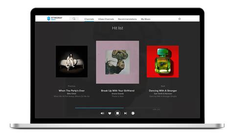 Stream music online | Stingray Music web player