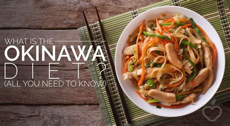 What Is the Okinawa Diet? (All You Need to Know) Skinny Recipes, Healthy Recipes, Skinny Meals ...