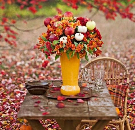 Rustic Thanksgiving Table Pictures, Photos, and Images for Facebook, Tumblr, Pinterest, and Twitter