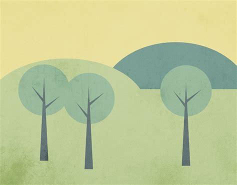 [B!] How To Create a Simple Landscape Scene in Illustrator