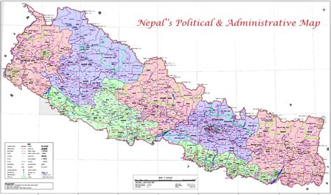 Map Of Nepal Png