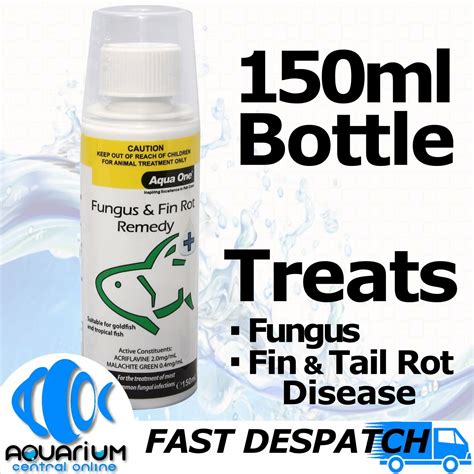 Aqua One Fungus & Finrot Remedy 150ml - Aquarium Central