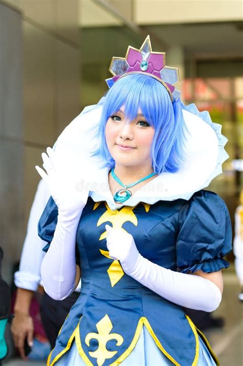 Blue Hair Anime Cosplay