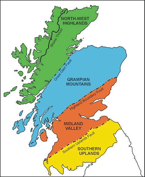 My Morning Cup: Scotland: Faultlines and Thrusts...and Some Ruins