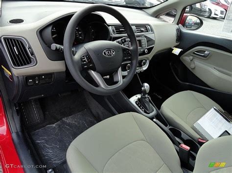 2017 Kia Rio LX Sedan Interior Color Photos | GTCarLot.com