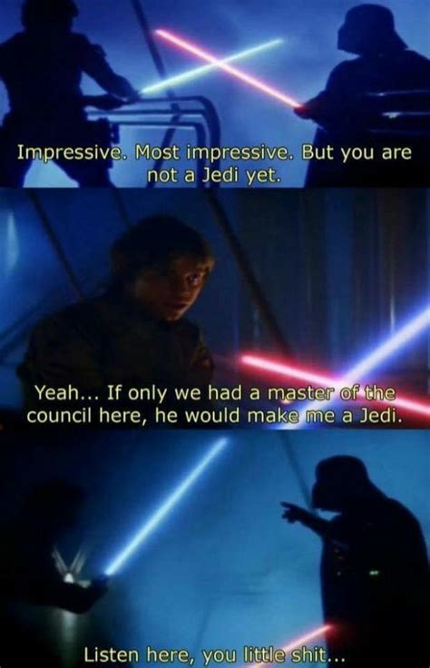 Decades later Anakin received his second worst burn. | Star wars quotes ...