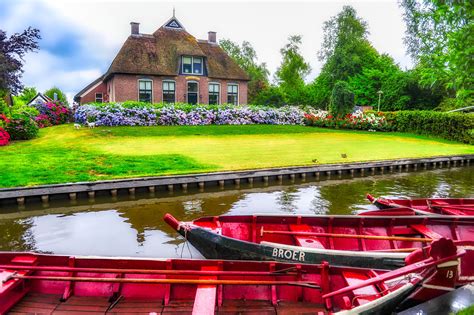 Giethoorn Boats Jigsaw Puzzle