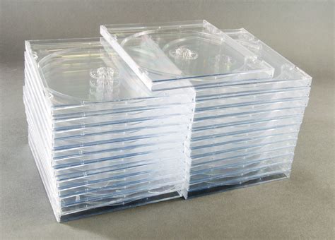 25 STANDARD Clear CD Jewel Case - Walmart.com