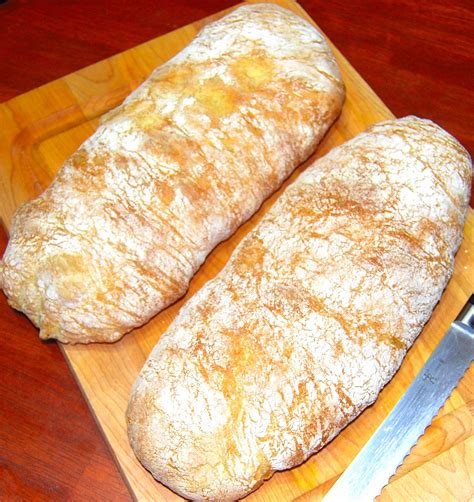 recipes using ciabatta bread