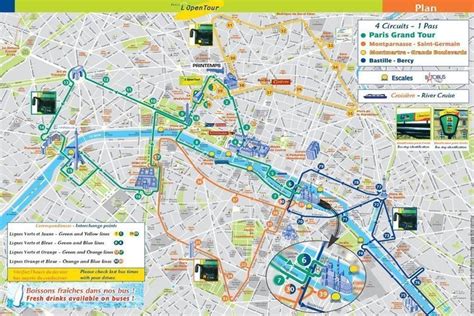 Hop On Hop Off Paris Map – The World Map