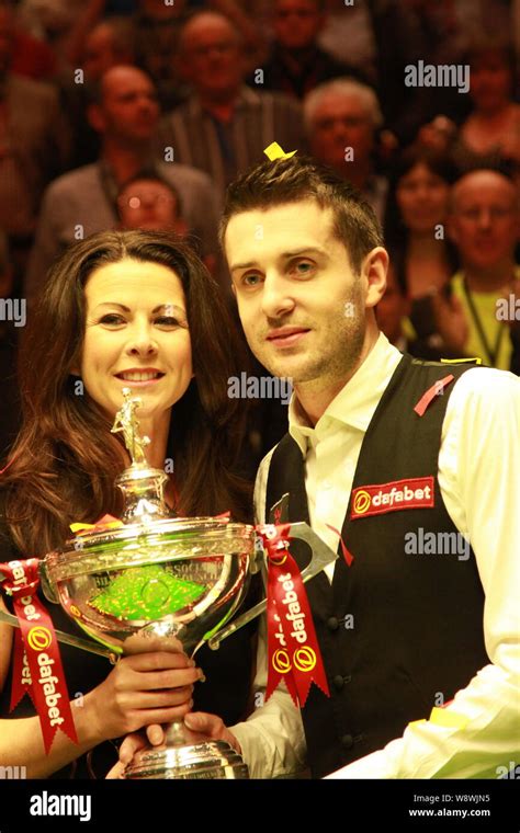 Mark Selby England Right Poses His Wife Vikki Layton His – Stock Editorial Photo © ChinaImages ...