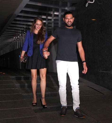 Yuvraj Singh And Hazel Keech Host A Pre-Wedding Dinner - Masala