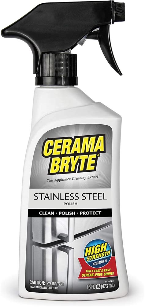 Cerama Bryte 40616 Stainless Steel Appliance Cleaner, 16 OZ: Amazon.ca ...