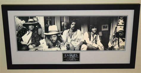 Eagles Signed Poster, Don Henley, Glenn Frey, Joe Walsh, Don FelderROCK ...