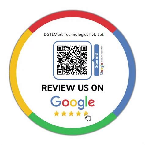 Google Review Qr Code Template