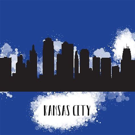 Kansas City Skyline, City Skyline Silhouette, Usa Cities, House ...