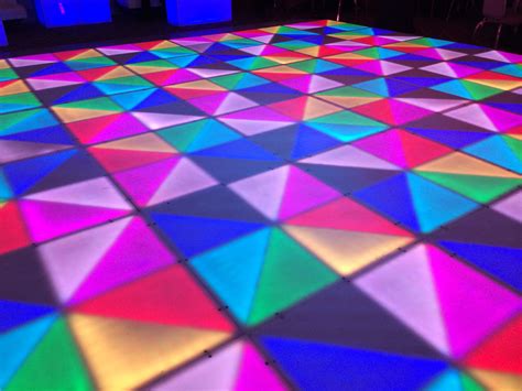 EBE's light up LED Dance Floor. With 48 panels all on at once, this dance floor is huge! | Led ...