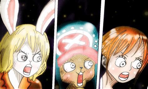 One Piece Chapter 855 Carrot Chopper Nami Face by Amanomoon on DeviantArt