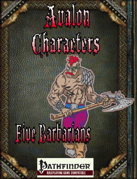 Avalon Characters, Five Barbarians - Avalon Game Company | Avalon ...