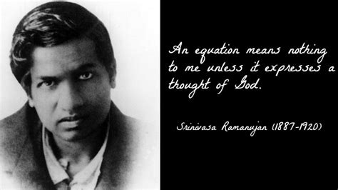 Indian Mathematician Srinivasa Ramanujan And His Famous Quotes ...