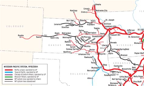 Current Missouri Railroad Map - Charis Augustina