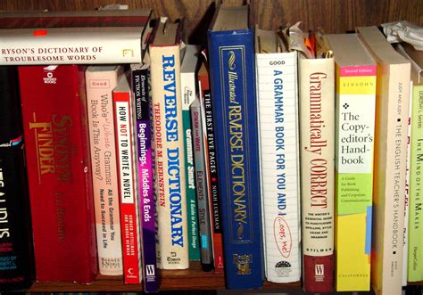 Reference Books for Writers | The Editor's Blog