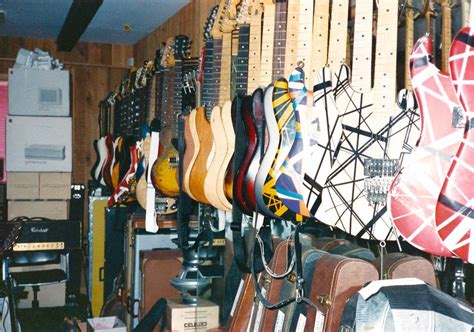 Never Seen Photos of Eddie Van Halen’s Guitar Collection at 5150! | Van Halen News Desk