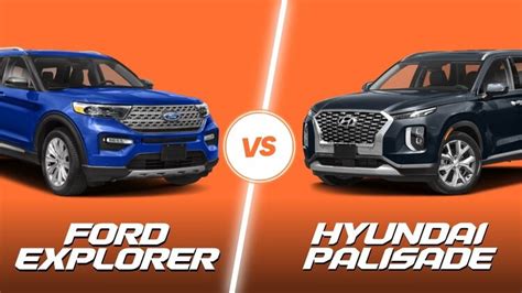 So sánh Hyundai Palisade và Ford Explorer: Chênh 850 triệu khác biệt thế nào? | Tin Tức ...