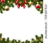 Photo of Red berry Christmas border | Free christmas images