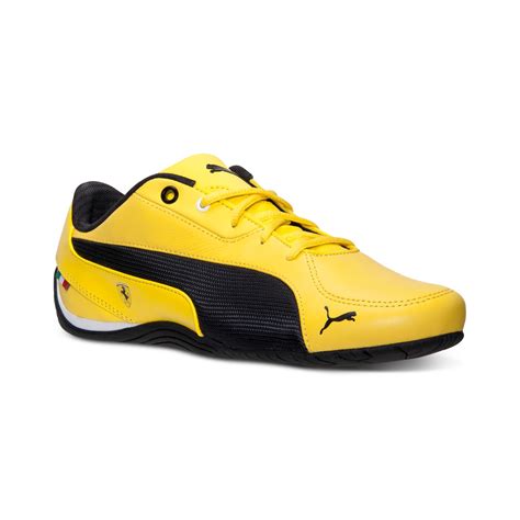 Puma Men'S Drift Cat 5 Sf Casual Sneakers From Finish Line in Yellow ...