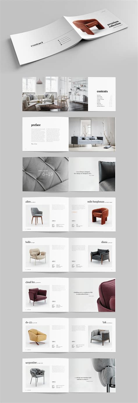 Product Brochure Template – FREEBIE :: Behance