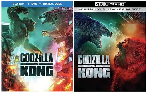 Godzilla vs. Kong (2021) Blu-ray/3D/4k/Digital Release Date & Details ...