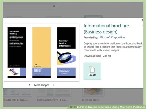 How to Create Brochures Using Microsoft Publisher: 11 Steps