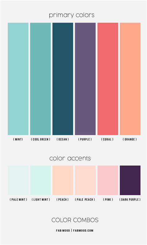 Color Combos : Mint Green Color Combos 1 - Fab Mood | Wedding Color, Haircuts & Hairstyles ...