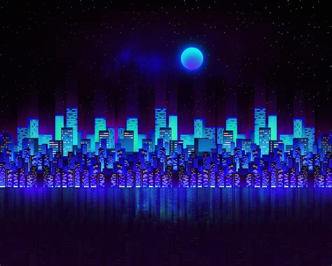 Blue Anime City Wallpapers - Top Free Blue Anime City Backgrounds - WallpaperAccess