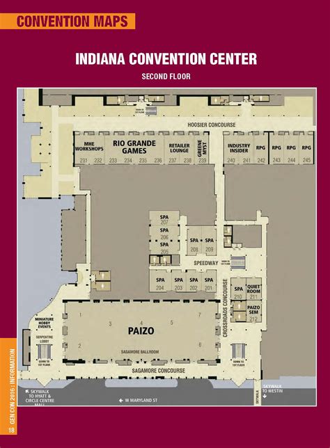 Indiana Convention Center Maps · Best 50 Years in Gaming