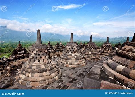 Borobudur Temple In Jogjakarta Stock Image - Image: 18334595