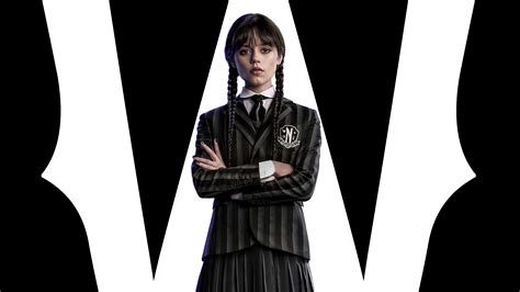 🔥 Download Wednesday Addams Jenna Ortega Flix Series Poster 4k ...